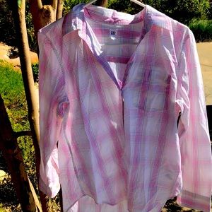 long sleeve button down shirt women